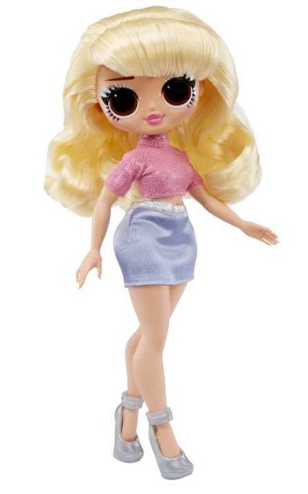 Кукла LOL Surprise ! OMG с руса или лилава коса и четка - 4 вида