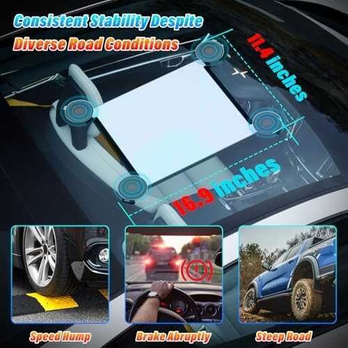 Нова стойка Starlink Mini вендуза монтаж за кола, кемпер, лодка