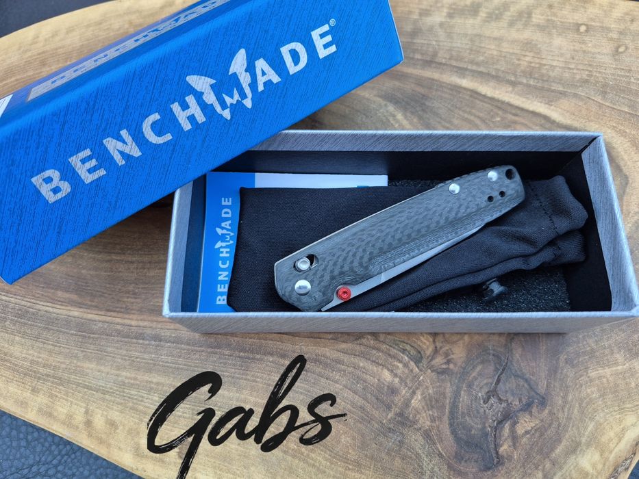 Сгъваем нож Benchmade VALET 485-1, M390.,карбон