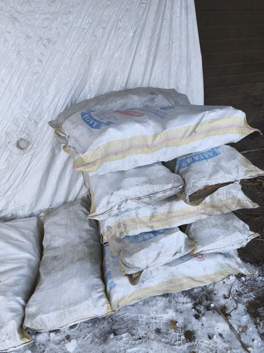 Дрова в мешках 750 тенге