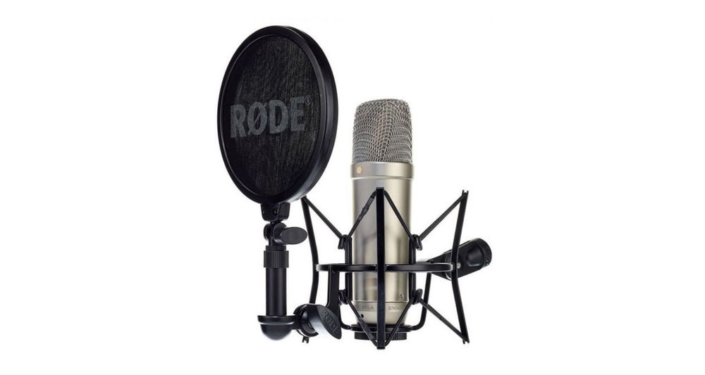 Microfon Rode NT1A (cu accesorii) si brat Rode PSA1 - perfecte de stream sau podcast