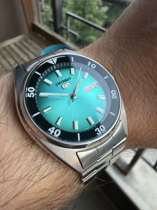 Seiko 5 Тюркоаз 1989