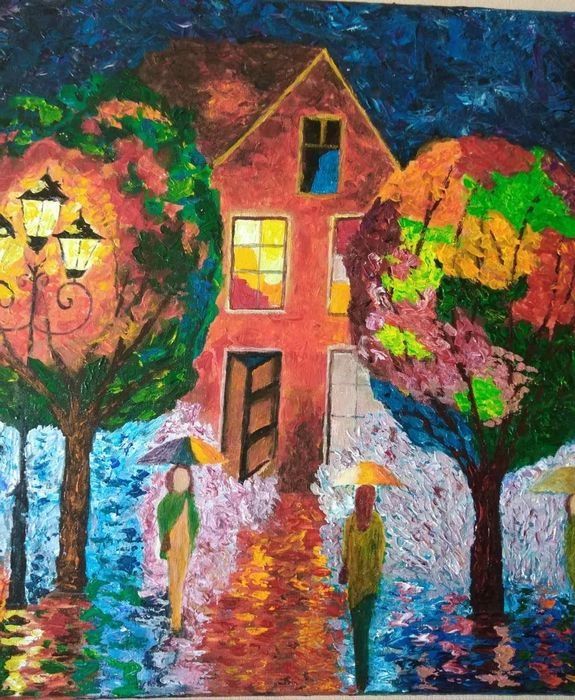 Картини на платна с акрилни бои