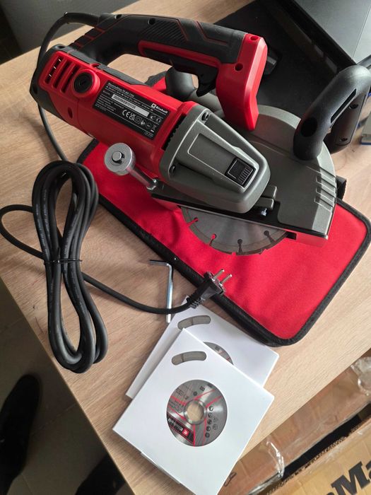 Einhell TE-MA 1700 Freza pentru caneluri beton, 1700 W, 150 mm, geanta textila, accesorii