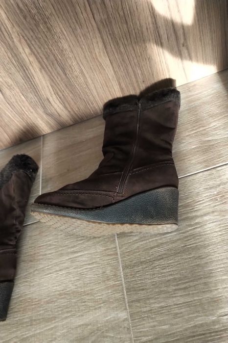 Дамски ботуши кафеви