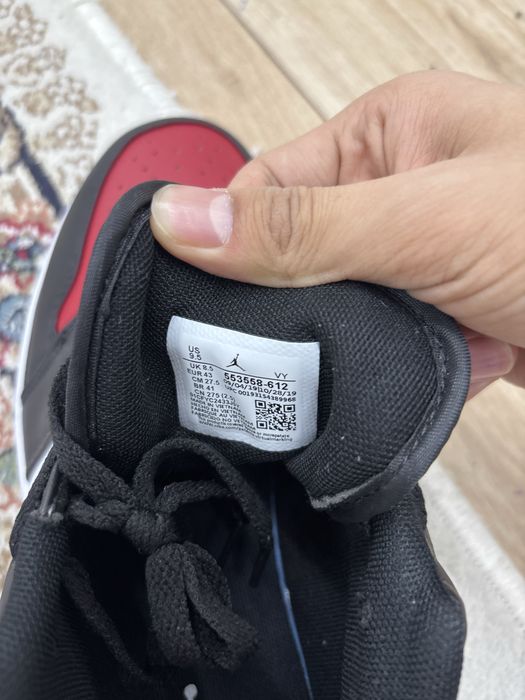 Кроссовки Nike jordan 1 low