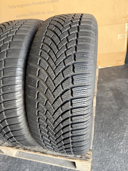 4 anvelope iarna 215/55/17 Bridgestone DOT 2022 7 mm!
