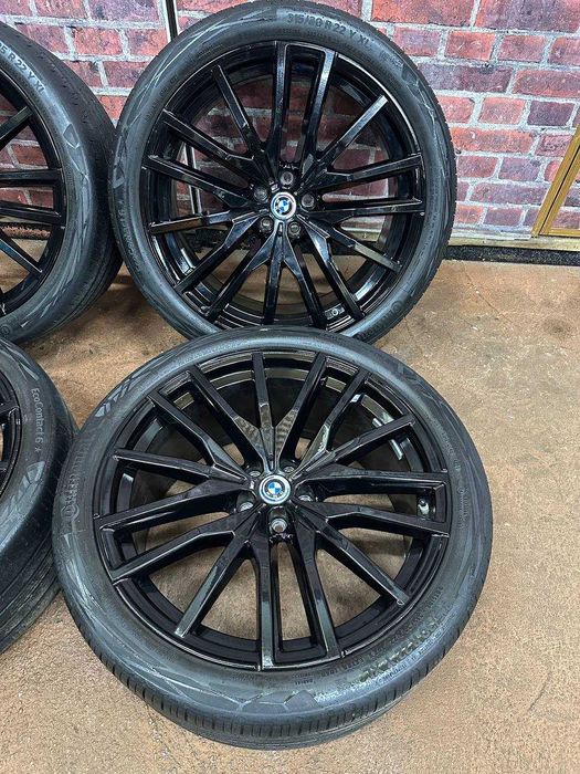 Jante cu Anvelope BMW X5 G05 r22 stil 742m continental 275/35/22 315/30/22