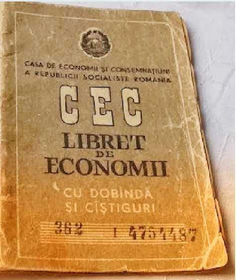 Libret CEC RSR 1970 - Document Istoric Colectie Comunism Epoca de Aur