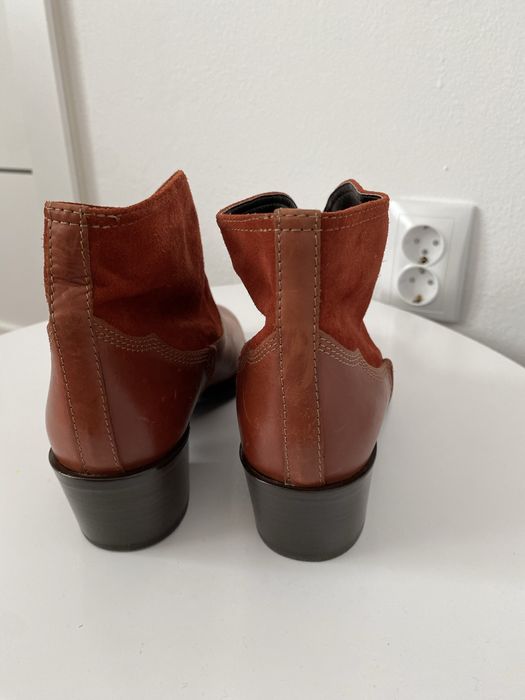 Cizme Hugo Boss orange