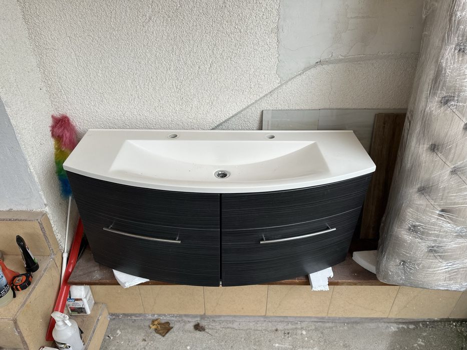 Долен шкаф за баня МДФ