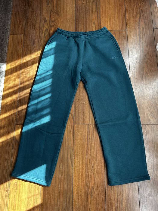 Pantaloni Review mens sweatpants baggy verde