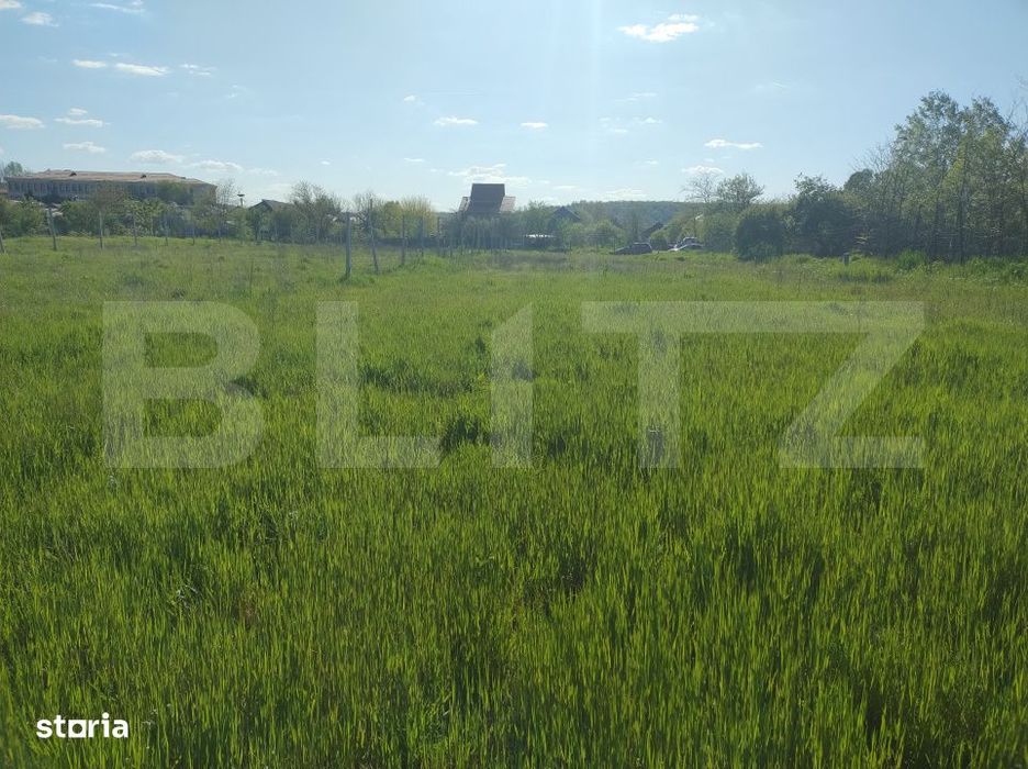 Teren intravilan, 2194 mp, 17 m deschidere, zona Mofleni