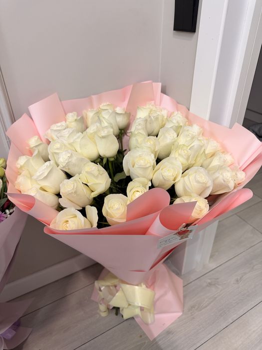 Цветы букеты свежие цветы розы