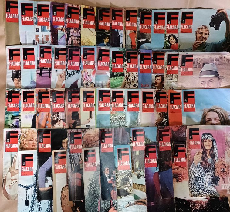 Revista FLACARA 1972 colecție completă