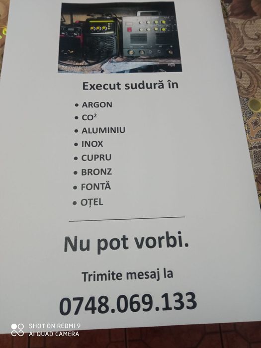 Sudor orice fel de aliaj