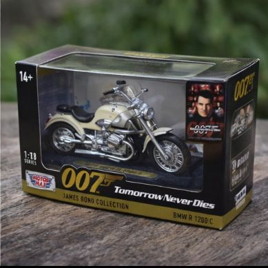 BMW R 1200 C – 007 James Bond | Machetă 1:18 NOUĂ