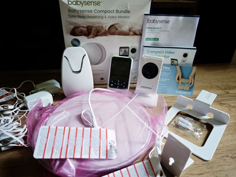 Babysense Compact Bundle – комбиниран монитор за дишане с видеобебефон