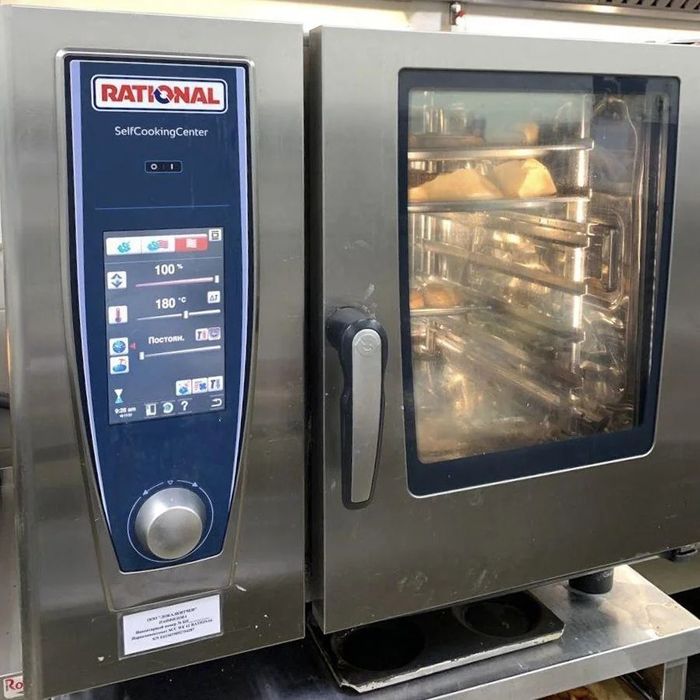 Пароконвектомат Rational SCC WE 61 + подставка (+ печь для пиццы бонус