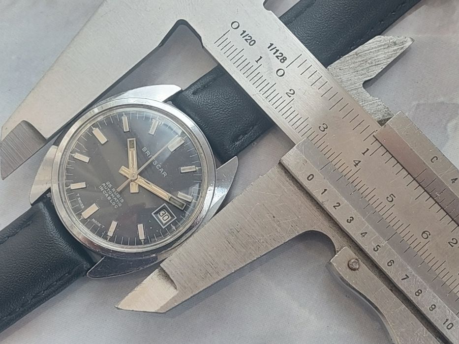 Ceas Britscar automatic cu mecanism Eta 2783, colectie vintage