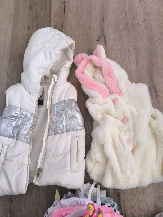 Якета за момиче 86см и 9-12 месеца