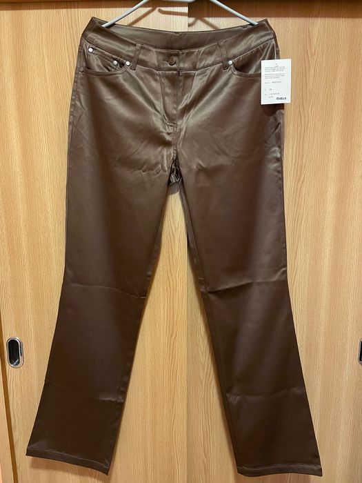 Pantaloni dama saten marimea 38