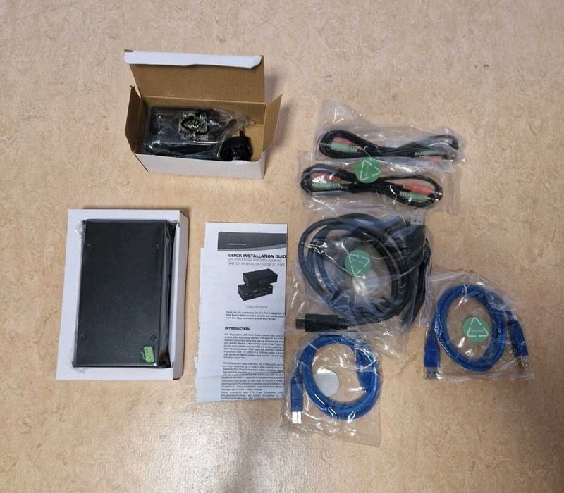 In Line KVM SWITCH  2-port 62622