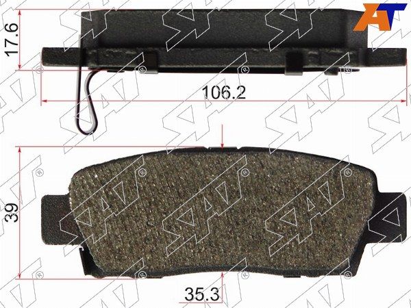 Колодки тормозные Toyota Chaser