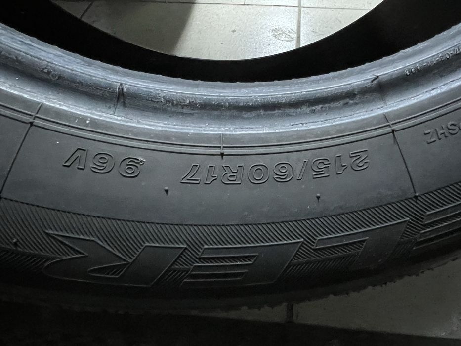 215/60 R17 Bridgestone 6mm set de 4 buc