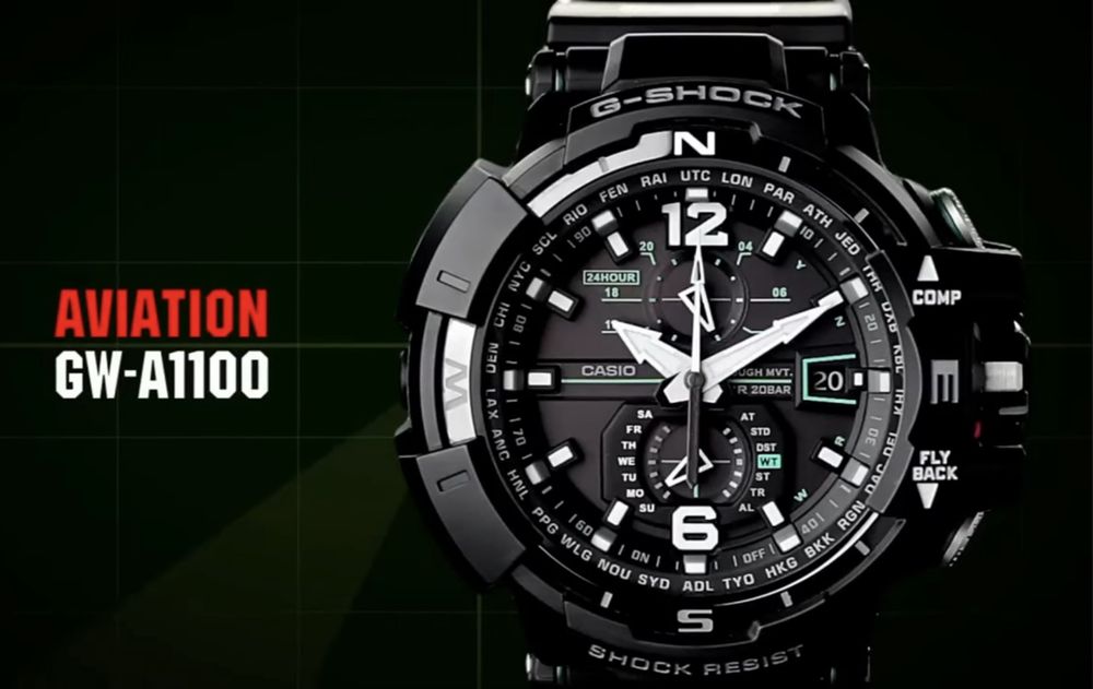 Часы G-SHOCK Aviation GW-A1100