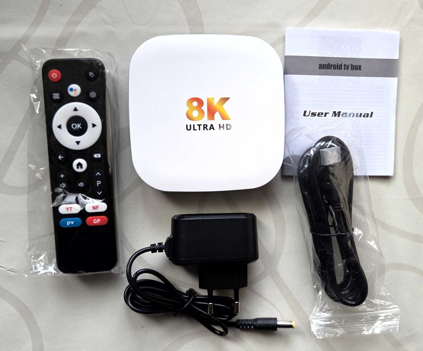 TV Box H96 Max M2 Plus 4Gb -128Gb Android 14 HDMI Dual Wi-Fi 6 ax