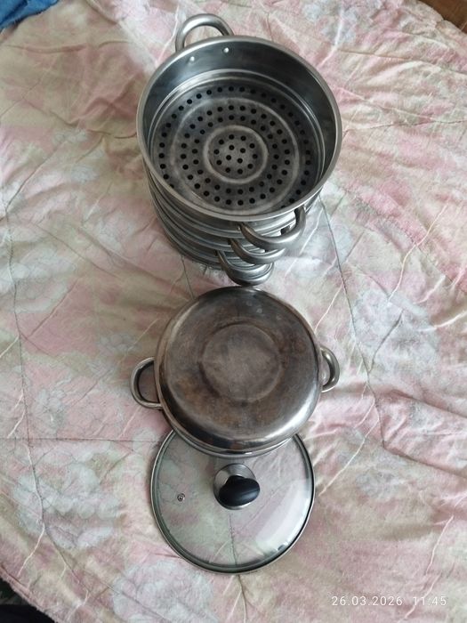 Мантоварка пяти ярусная