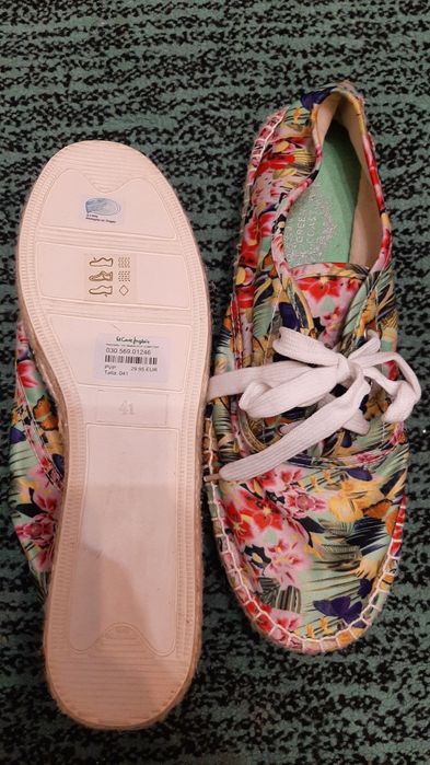 Pantofi de dama din panza marimea 41 noi