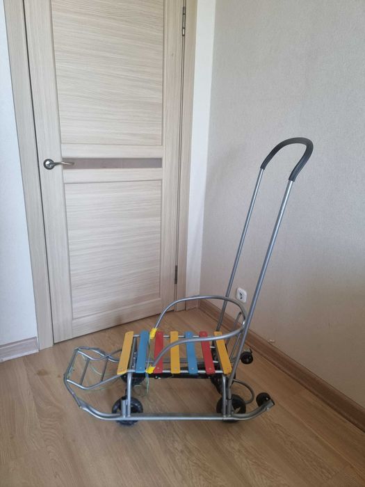 Санки детские на колёсах