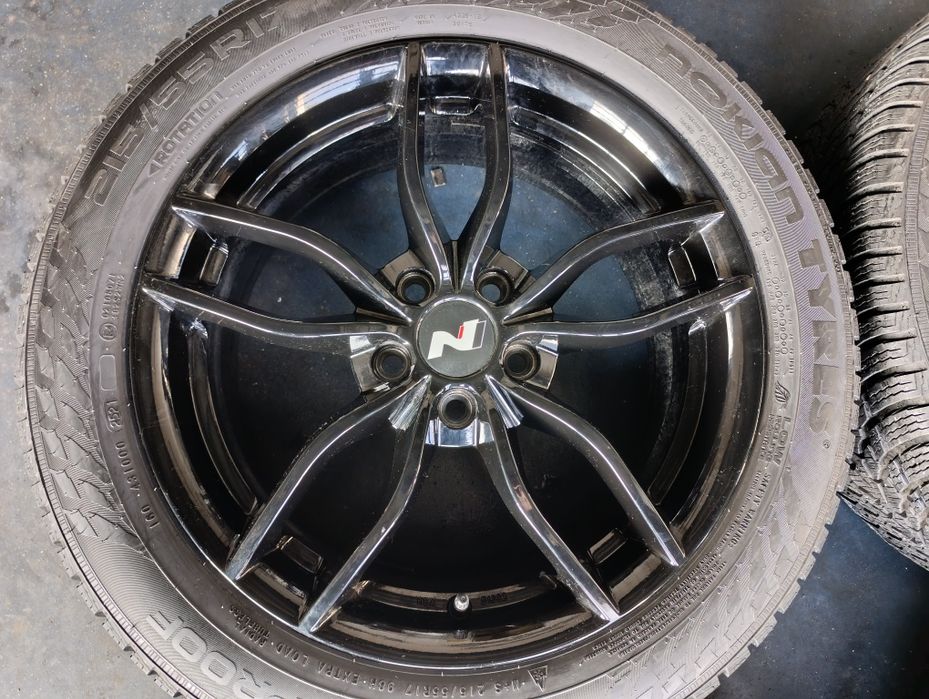 Jante aliaj Ford Focus 17'' cu anvelope de iarnă dot 2021 - 8mm