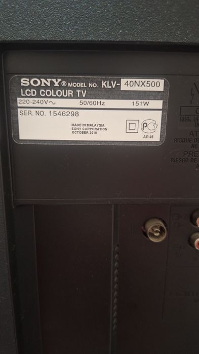 Sony telvizor kotta ekran