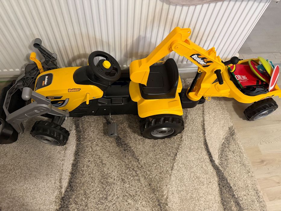 excavator cu remorcă