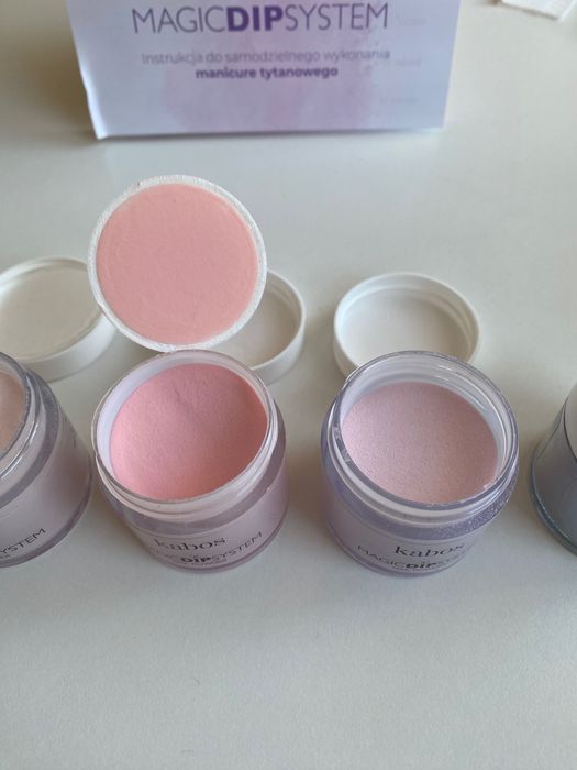 Пудра за нокти KABOS титан маникюр прах