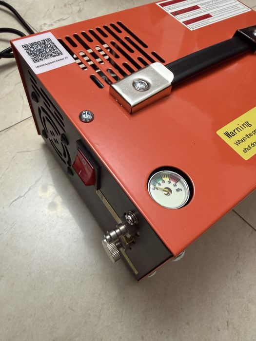 Vand compresor vevor compresor portabil pentru umflare roti masina / butelie aer oxigen / pușcă cu aer comprimat PCP 4500PSI/30Mpa