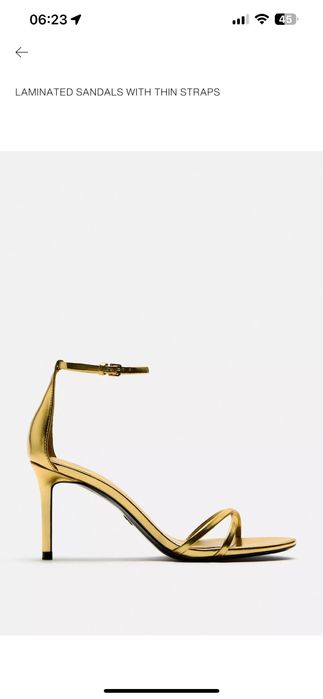 Новые босоножки Zara