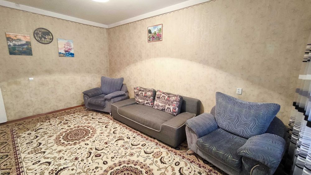 Продаётся 3-комнатная квартира 105-серии. ЭТАЖ-3/5. мкр.ВЕРХНИЙ ОТЫРАР