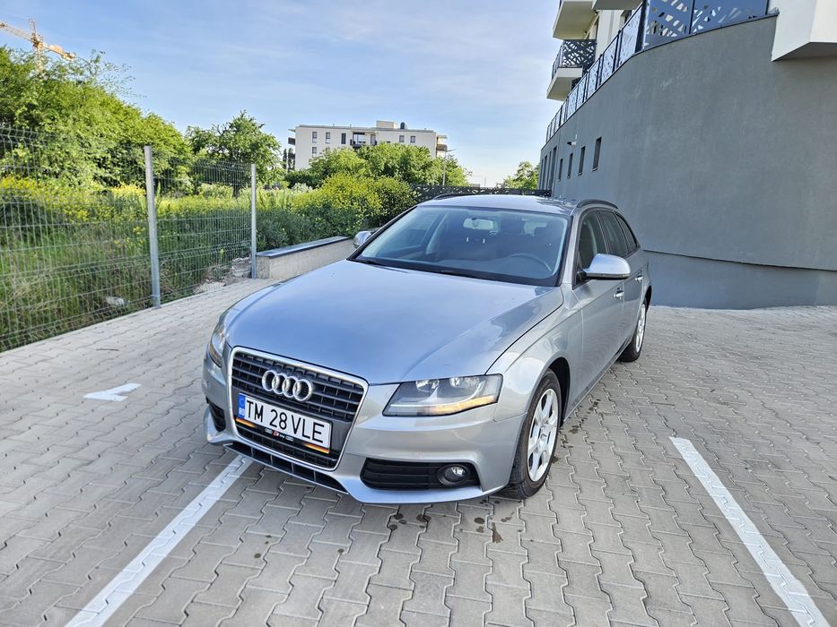 Audi A4 B8 an 2008 motor 2.0 tdi 140 cp cutie viteze manuala