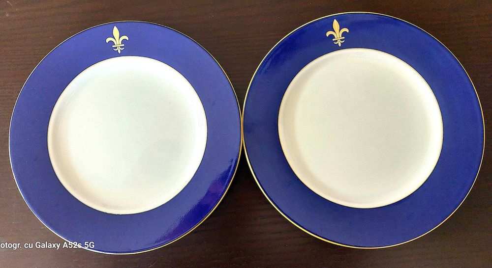 Vand farfurii portelan Duka (La fleur du lys)