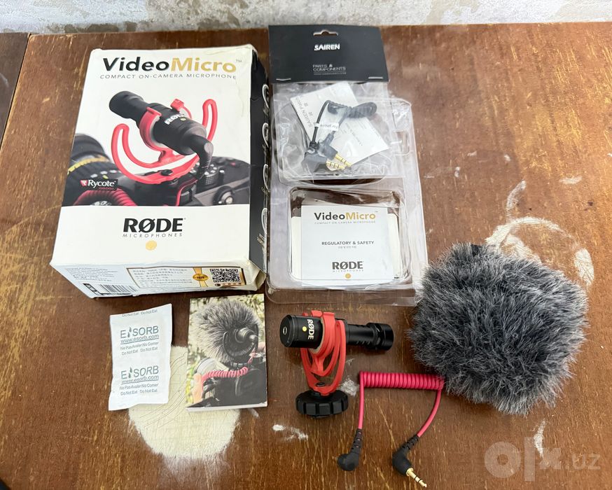 Rode Microphones | Original RØDE mikrofon Kamera uchun