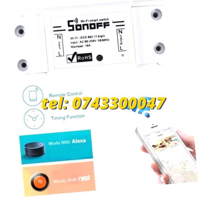 Sonoff Basic intrerupator Smart