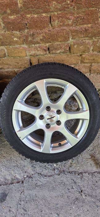 OPEL джанти със зимни гуми 195/55/16 7J ET35 5x110 цо65,1