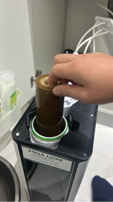 Фильтр для воды змена картредж