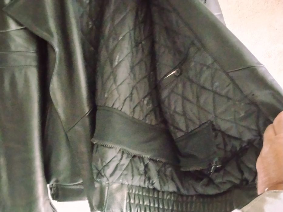 Кожено мото яке.