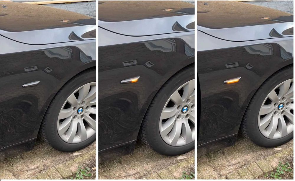 Set 2 Lampi Dinamice Aripi BMW E46 E90 E87 E81 E83 E84 E88 E60 Fumurii