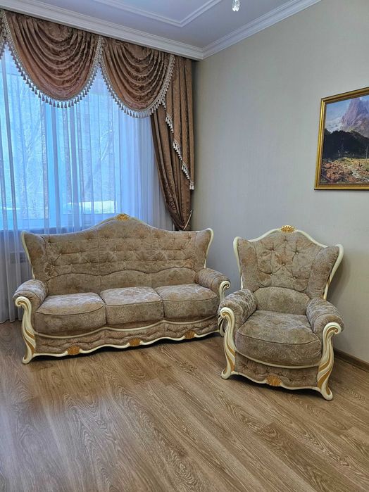 Диван + кресло (классические)